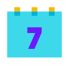 カレンダー7 icon