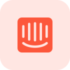Intercom an american software company that produces a messaging platform icon