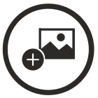 외부-사진 추가-가상-키보드-기타-inmotus-디자인 icon