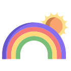 Rainbow Sun icon