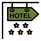 Hotel Sign icon