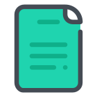 Зеленый файл icon