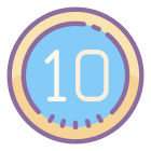 Círculo 10 icon