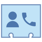 Contact téléphonique icon