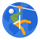 Zip Line icon