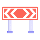 Road Barrier icon