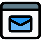 Email, web browser icon