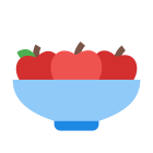 pommes - assiette icon