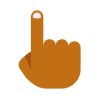 pele de um dedo tipo 5 icon