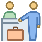 Check-in-Schalter icon