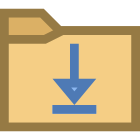 Dossier des téléchargements icon