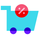 Promoción de carrito de compras icon