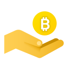 Bitcoin accepté icon