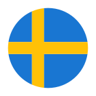 스웨덴 원형 icon