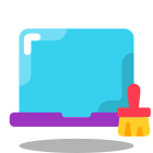 Laptop Cleaning icon