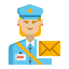 Postwoman icon