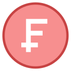 Franc suisse icon