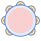 Tambourine icon