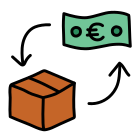 acquisto in euro icon