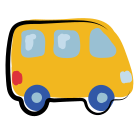 Shuttle bus icon