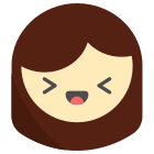 externe-Rire-emojis-bearicons-flat-bearicons icon