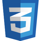 Cascading style sheets language used for describing the presentation of a document icon