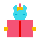 Licorne de lecture icon