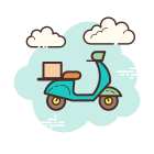 livraison-moto-boîte-single icon