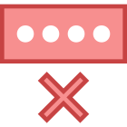 Mauvais code PIN icon