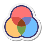 Diagramme de Venn icon