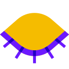 Occhio chiuso icon