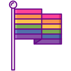 Rainbow Flag icon