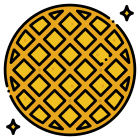 Waffle icon