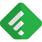 Feedly is a news aggregator application for various web browsers icon