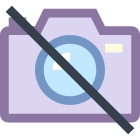 No cámaras icon