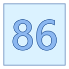 86 icon