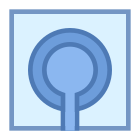 Tomada de parede com Plug icon