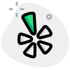 外部 yelp 是企业目录服务和众包评论论坛徽标 green tal revivo icon