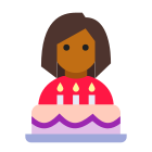 Birthday Girl With Cake Skin Type 5 icon