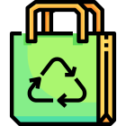 Recycled Plastic Bag icon