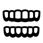 一副牙 icon