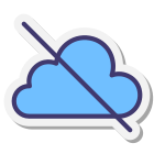 不可用的云 icon