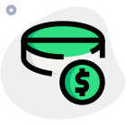 Rise in the prices of medication isolated on a white background icon