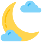 Half moon icon