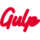 Gulp an open-source JavaScript toolkit by fractal innovations icon