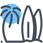 Surf-and-Palm icon