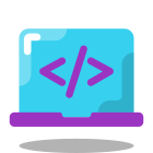 Laptop Coding icon