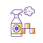 Regularly Disinfected Cab icon