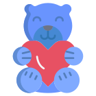 Heart Teddy Bear icon