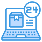 24 Hours Delivery icon